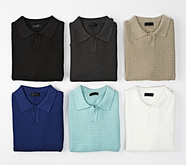 Compact cotton punching tube sweater - 6 color