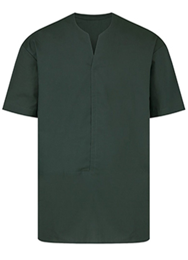 [Japan fabric]  Notch neck collar short sleeve t shirt - [3 color]