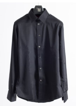 Premium regular collar black shirts