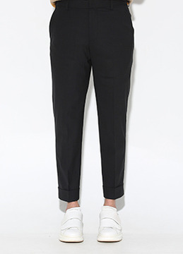 Basic slim fit slacks - 2 color