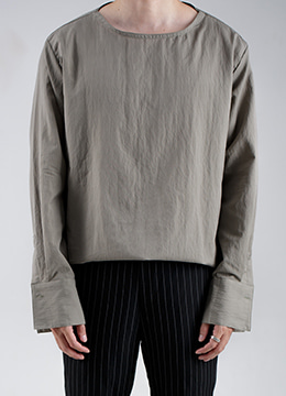 [특가 기획] Wide neck over fit pullover shirt-  5 color