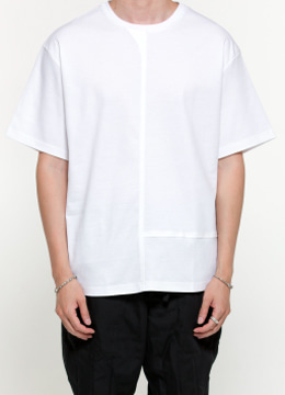 [Japan fabric] Center seam detail t shirts - 4color [품절 임박]