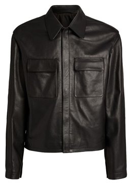 [Italy leather] Minimal leather jacket [품절임박]