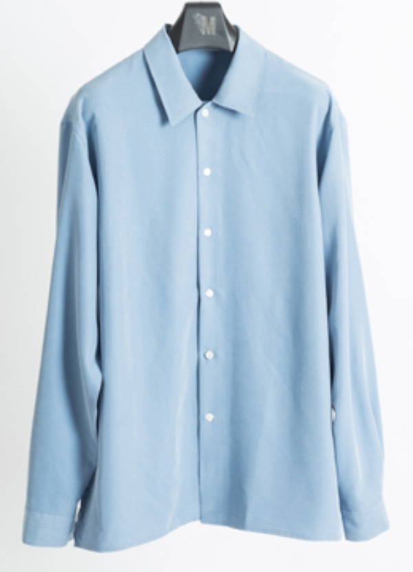 [Japan fabric]  Minimal rayon blouse shirts - 2 color [품절 임박]